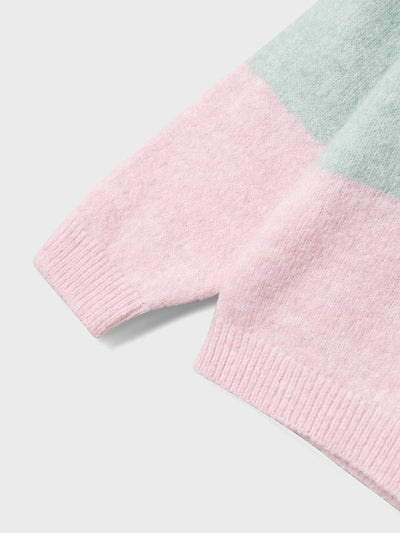 Name It Girls Striped Knitted Jumper