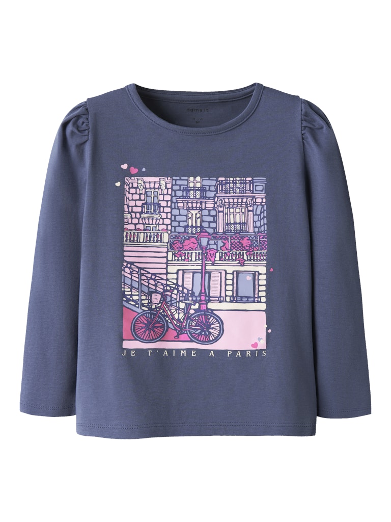 Name it Mini Girls Printed Cotton Top