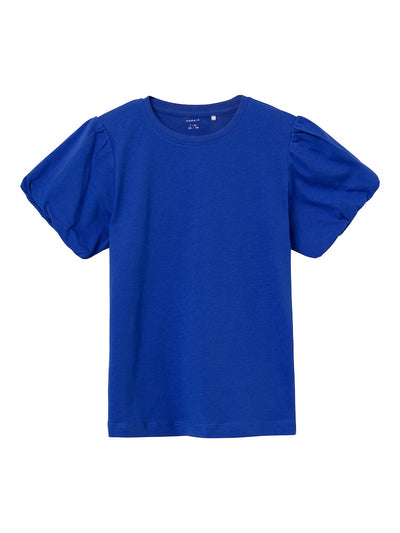 Name it Girls Short Sleeve Top - Blue