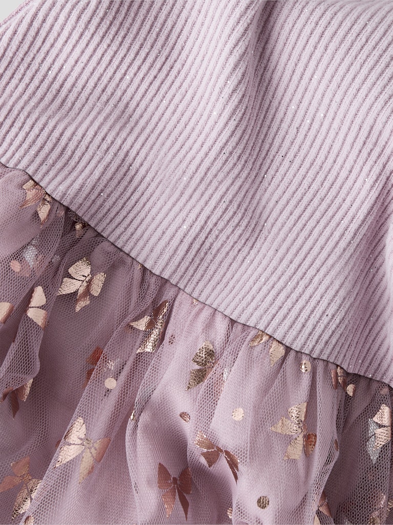 Name it Girls Lilac Tulle Dress - Shining Bows