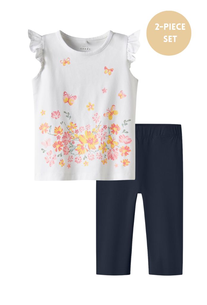 Name It Girls 2-Piece Set with Capri Leggings