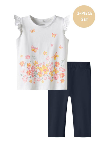 Name It Girls 2-Piece Set with Capri Leggings