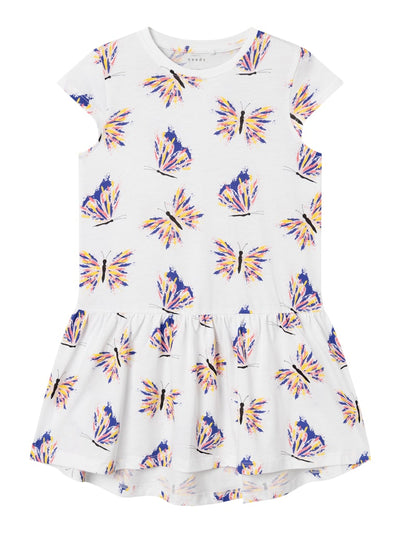 Name it Girls Cotton Dress - Butterfly