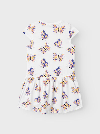 Name it Girls Cotton Dress - Butterfly