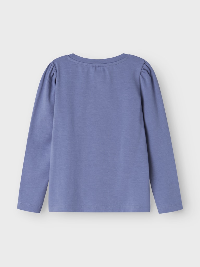 Name it Girls Long Sleeved Cotton Top - Floral Hearts & Bows