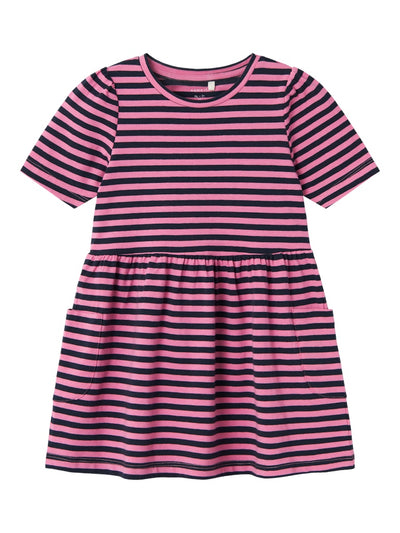 Name it Girls Short Sleeved Cotton Dress