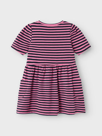 Name it Girls Short Sleeved Cotton Dress