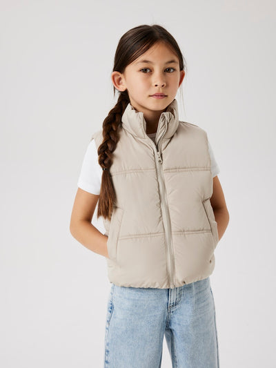 Name it Girls Padded Gilet Jacket