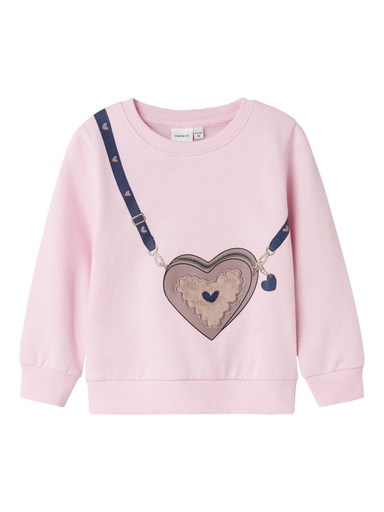 Name it Girls Heart-Bag Sweatshirt