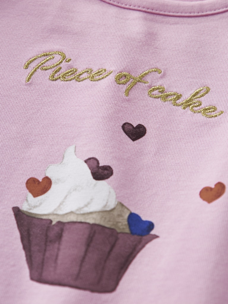 Name it Girls Long Sleeved Cupcake Top