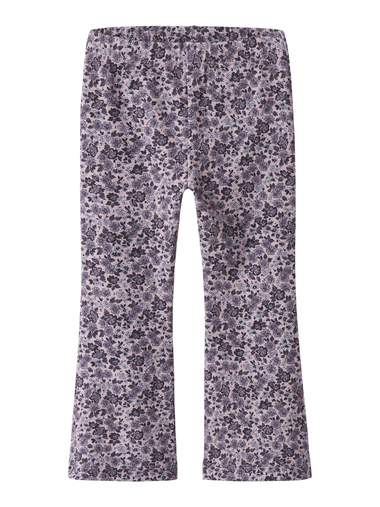 Name It Mini Girls Flared Floral Leggings
