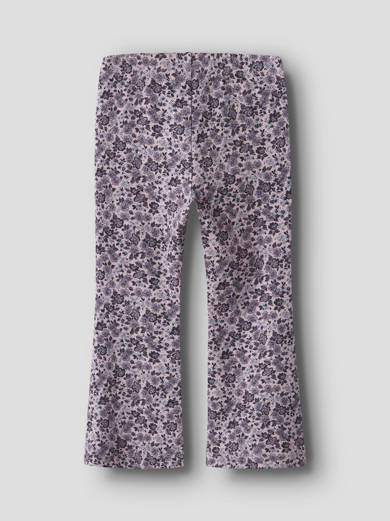 Name It Mini Girls Flared Floral Leggings