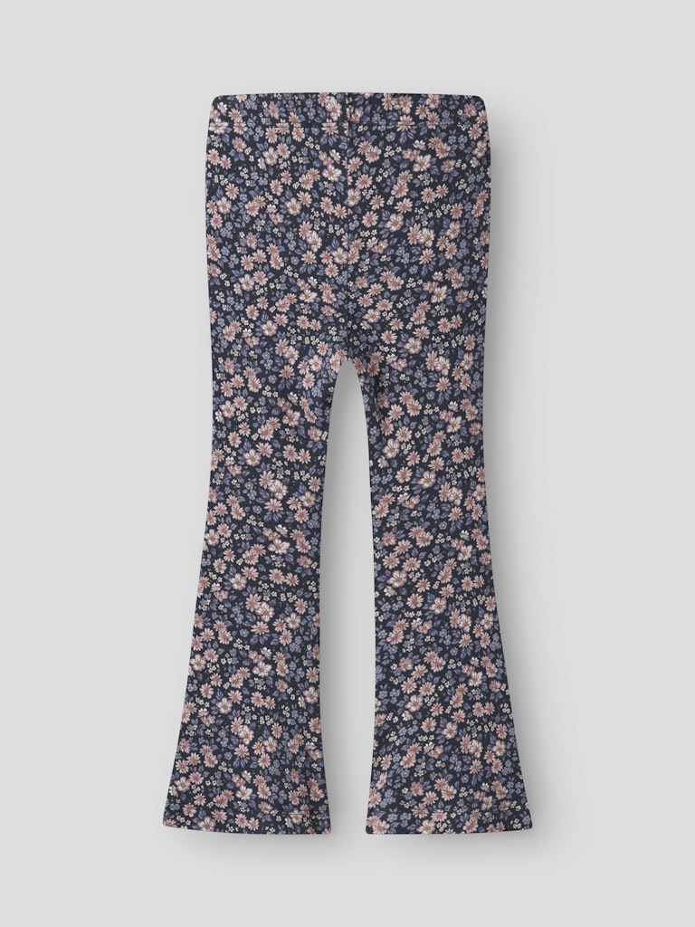 Name It Mini Girls Flared Floral Leggings