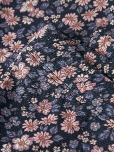Name It Mini Girls Flared Floral Leggings