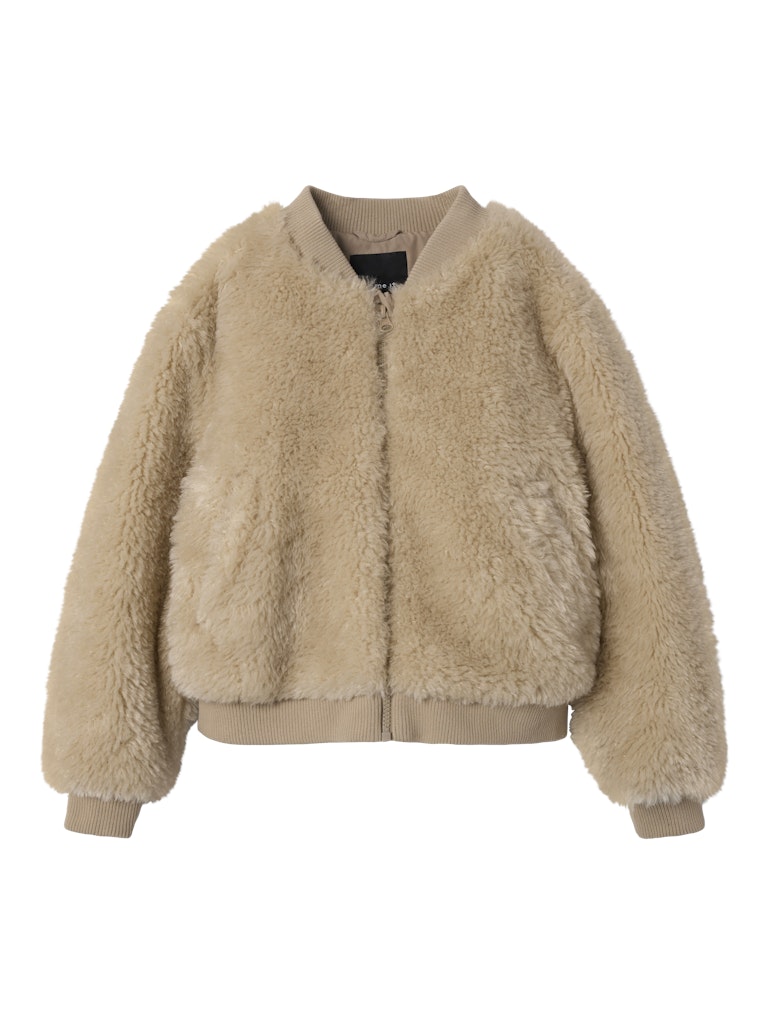 Name it Girl Faux Fur Teddy Jacket