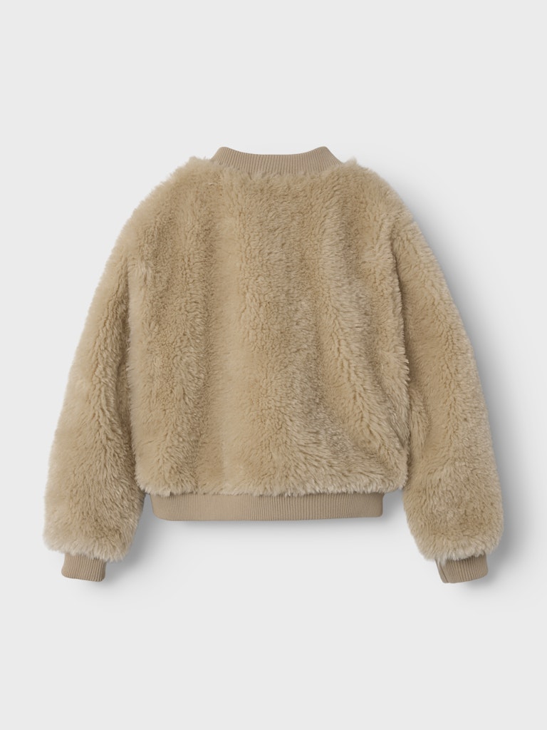 Name it Girl Faux Fur Teddy Jacket