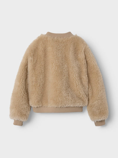 Name it Girl Faux Fur Teddy Jacket