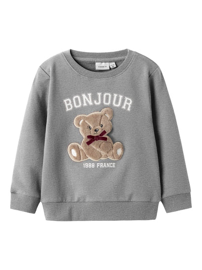 Name It Girls Teddy Bear Sweatshirt