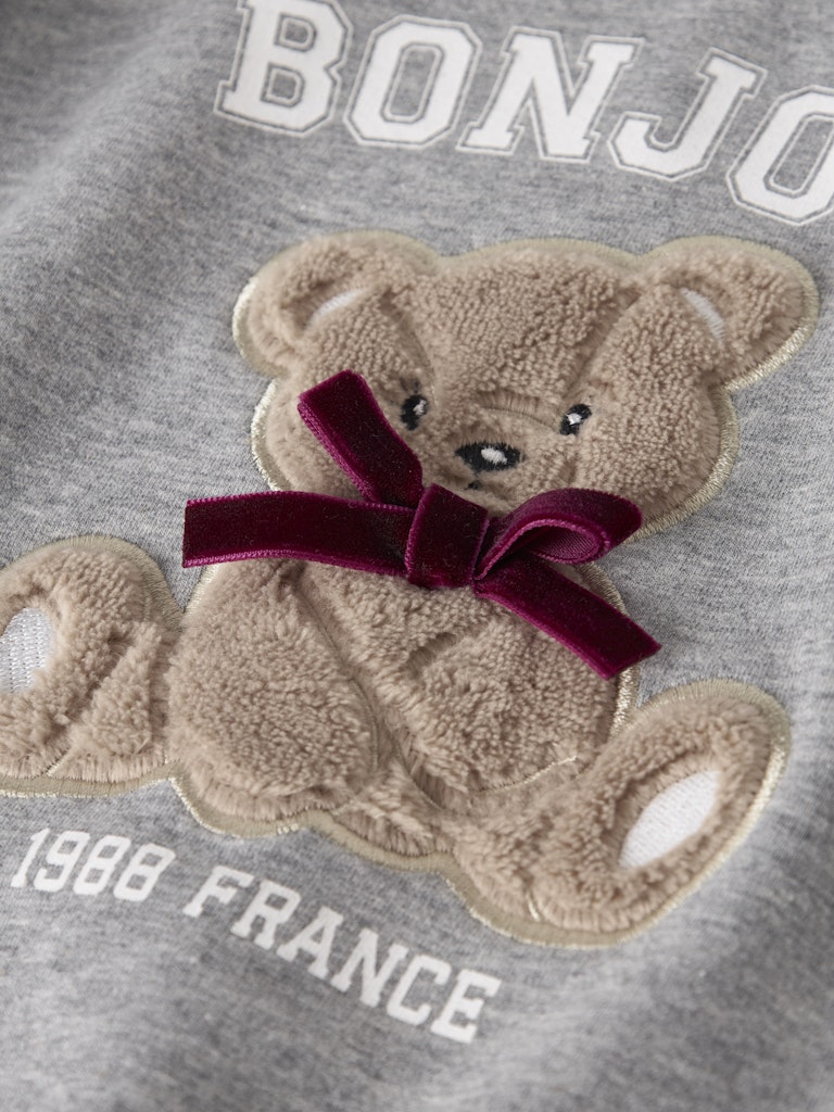 Name It Girls Teddy Bear Sweatshirt