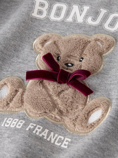 Name It Girls Teddy Bear Sweatshirt