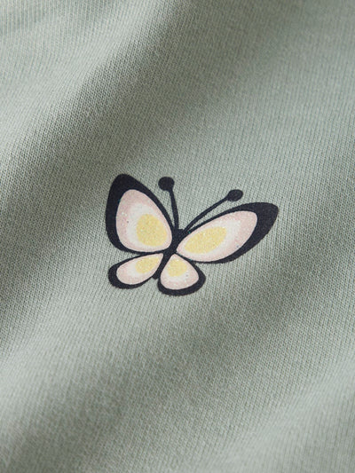 Name It Girls Butterfly Zip-Up Hoodie