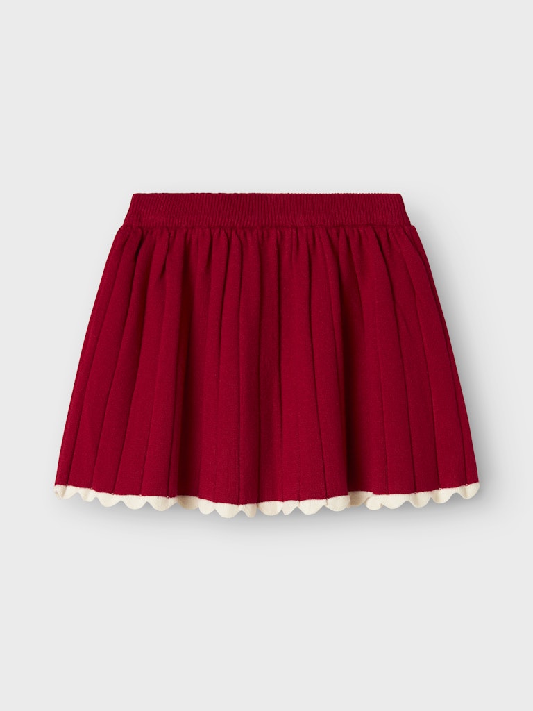 Name it Mini Girls Red Knit Skirt