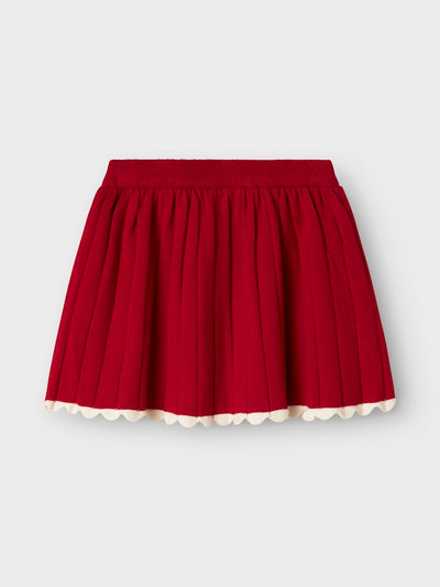 Name it Mini Girls Red Knit Skirt