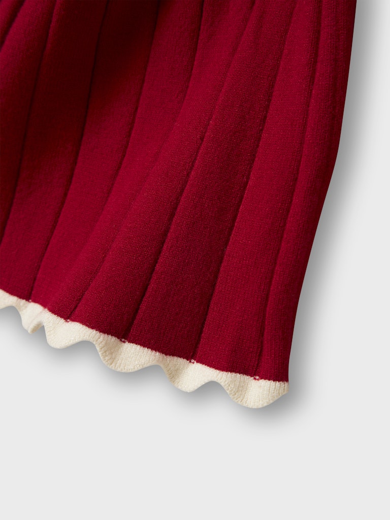 Name it Mini Girls Red Knit Skirt