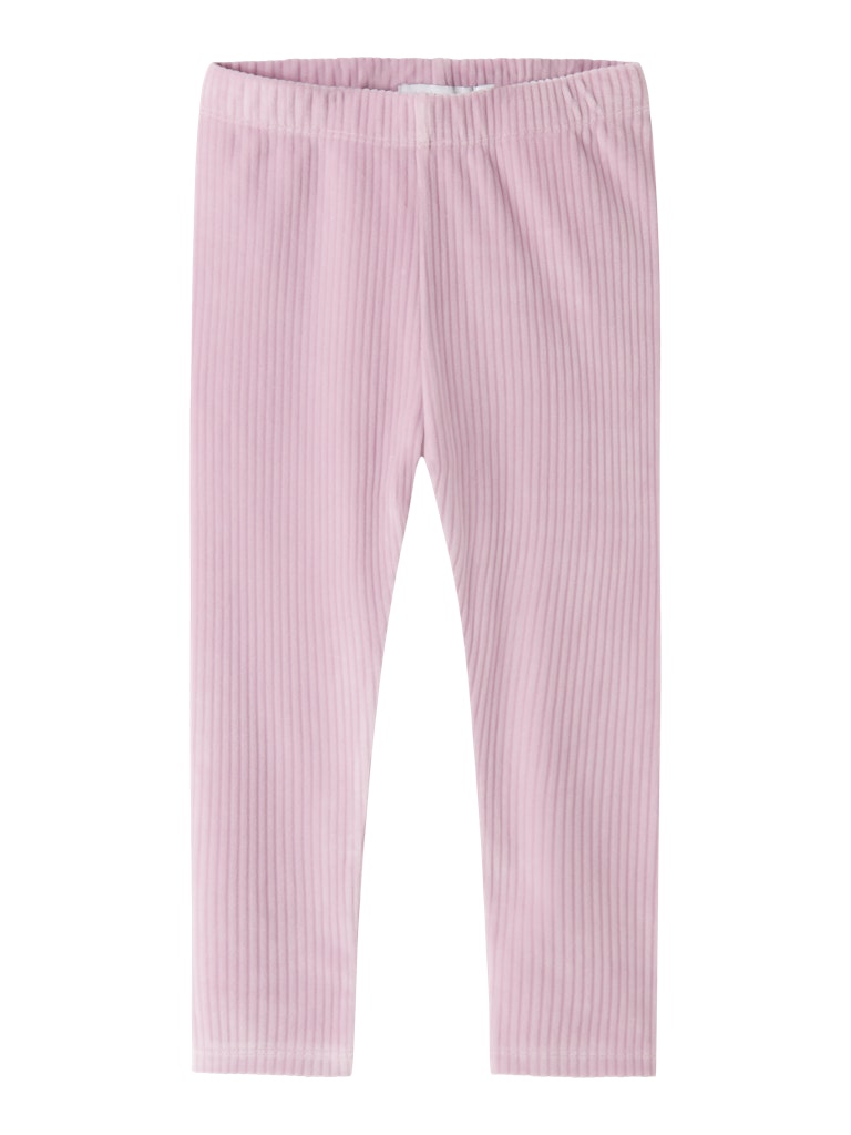 Name it Mini Girl Stretchy Ribbed Velour Leggings