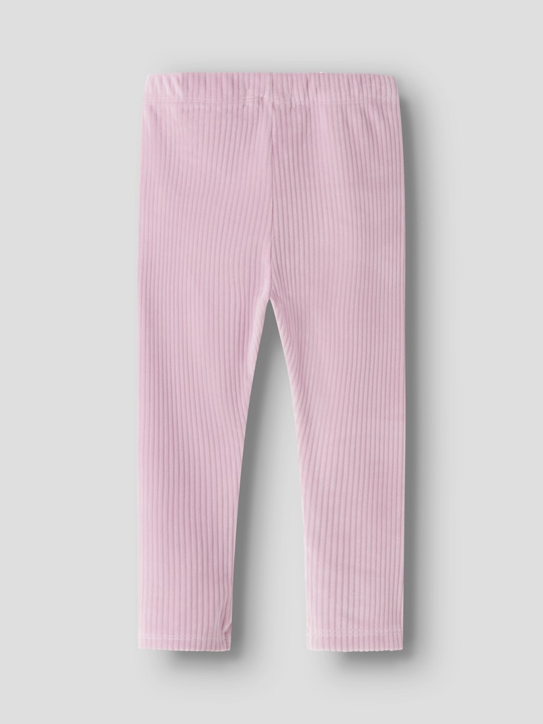 Name it Mini Girl Stretchy Ribbed Velour Leggings