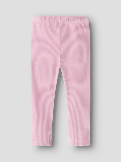 Name it Mini Girl Stretchy Ribbed Velour Leggings