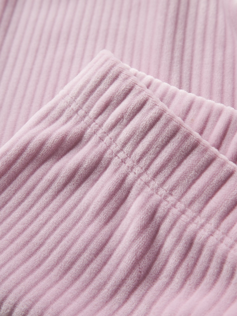 Name it Mini Girl Stretchy Ribbed Velour Leggings