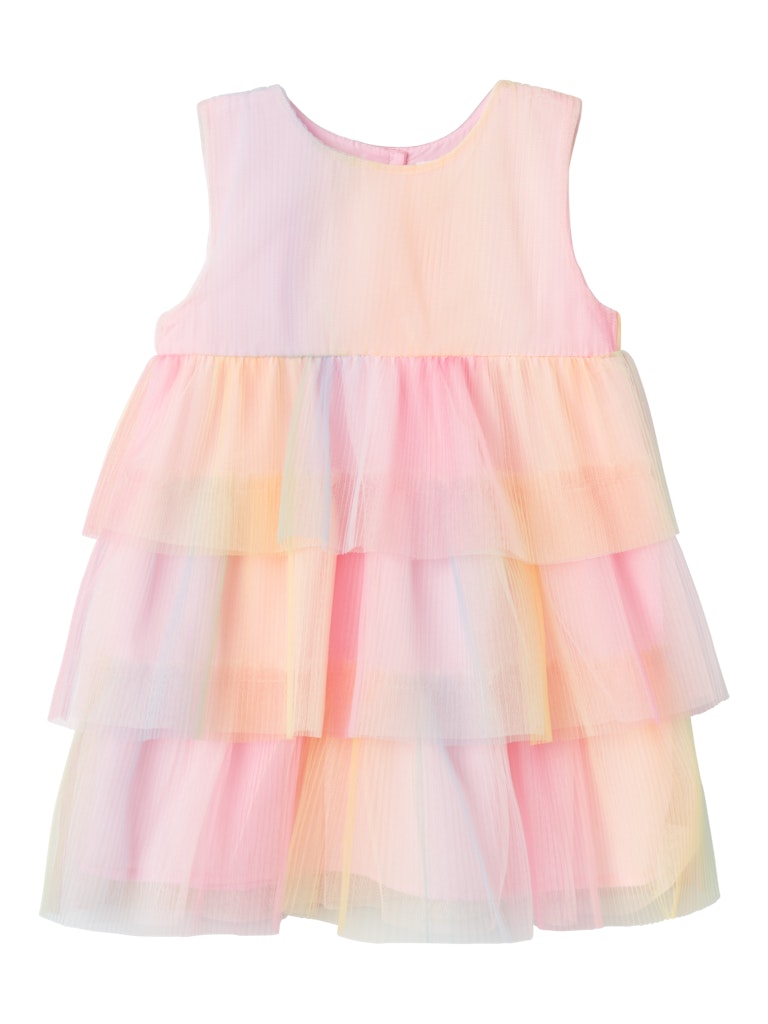 Name It Girls Rainbow Tulle Pretty Dress