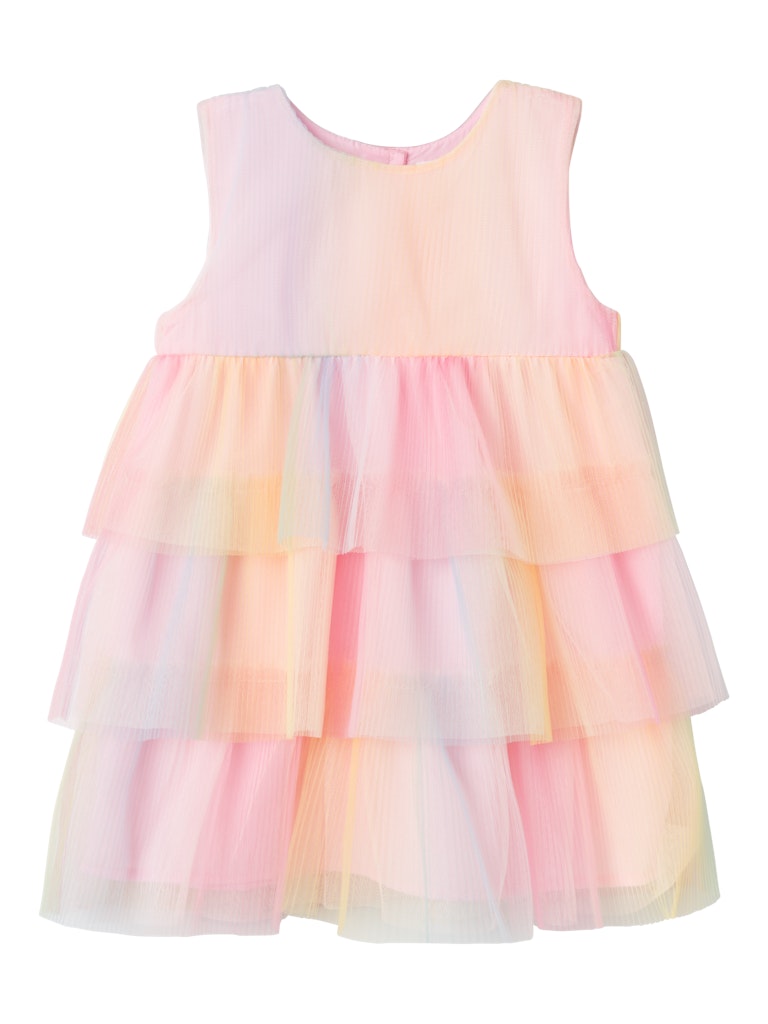 Name It Girls Rainbow Tulle Pretty Dress