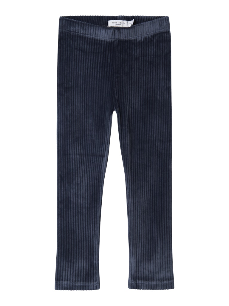 Name it Mini Girl Stretchy Ribbed Velour Leggings