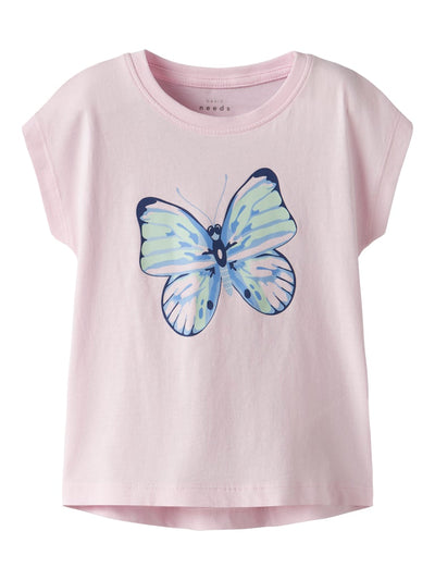 NAME-IT-GIRLS-PINK-BUTTERFLY-T-SHIRT