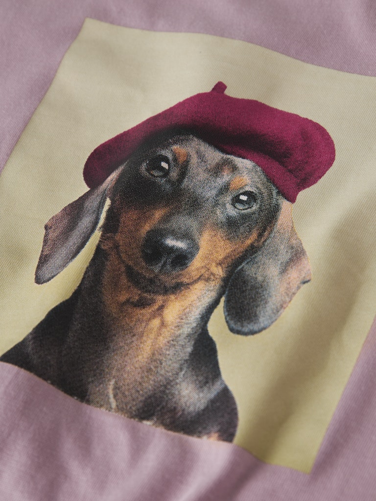 Name It Girls’ Long Sleeve Cotton Top – Cherry Dog