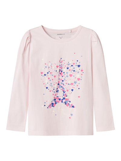 Name it Mini Girls Printed Cotton Top