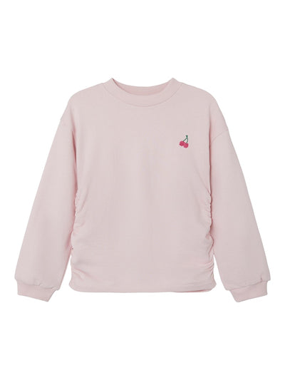 Name it Girls Pink Cherry Sweatshirt