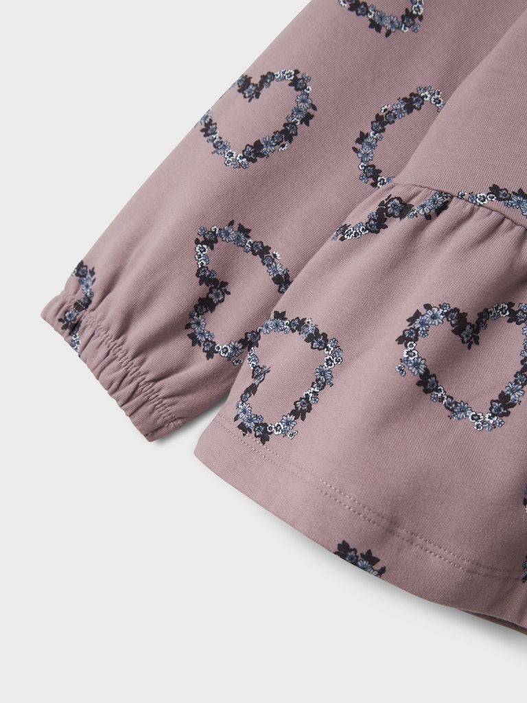 Name It Girl Zippy Sweat Cardigan with Peplum Hem
