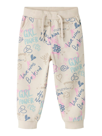 Name it Girls 2-Piece Sweat Set - Girl Power