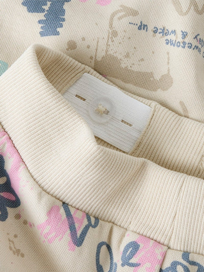 Name it Girls 2-Piece Sweat Set - Girl Power