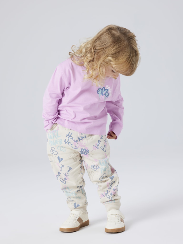 Name it Girls 2-Piece Sweat Set - Girl Power