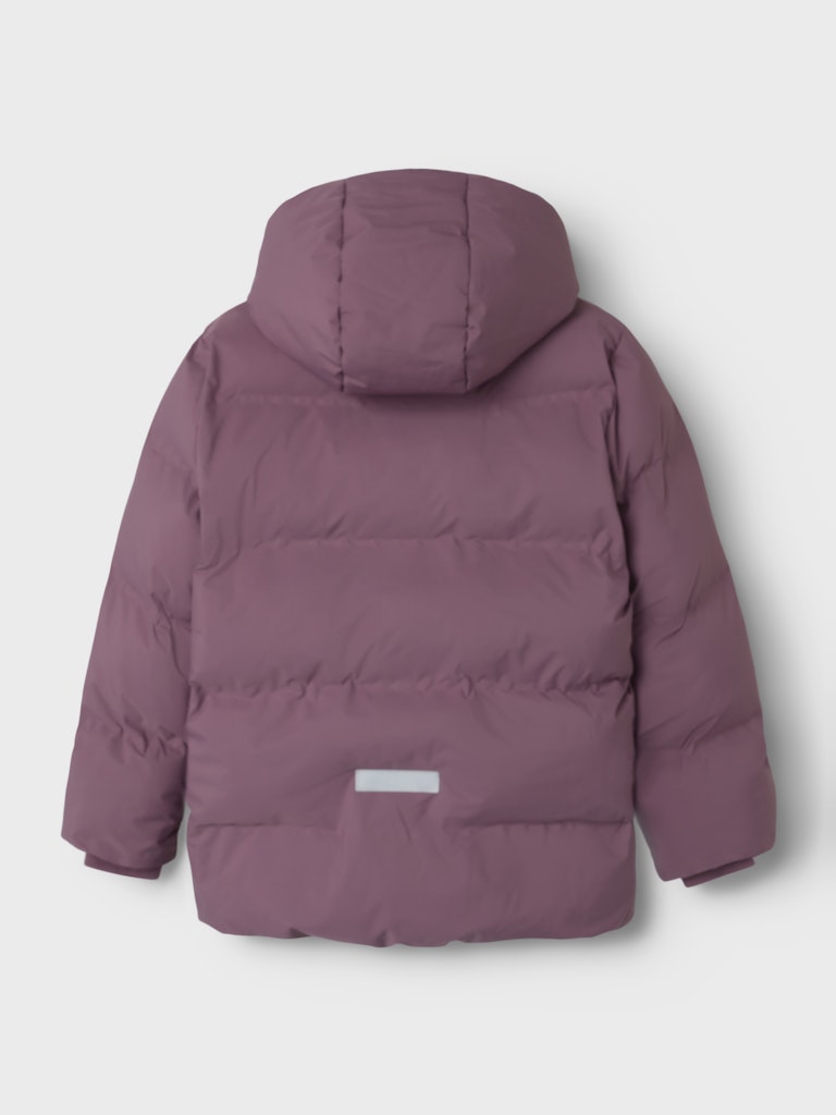 Name it Girls Winter Puffa Jacket - Grape