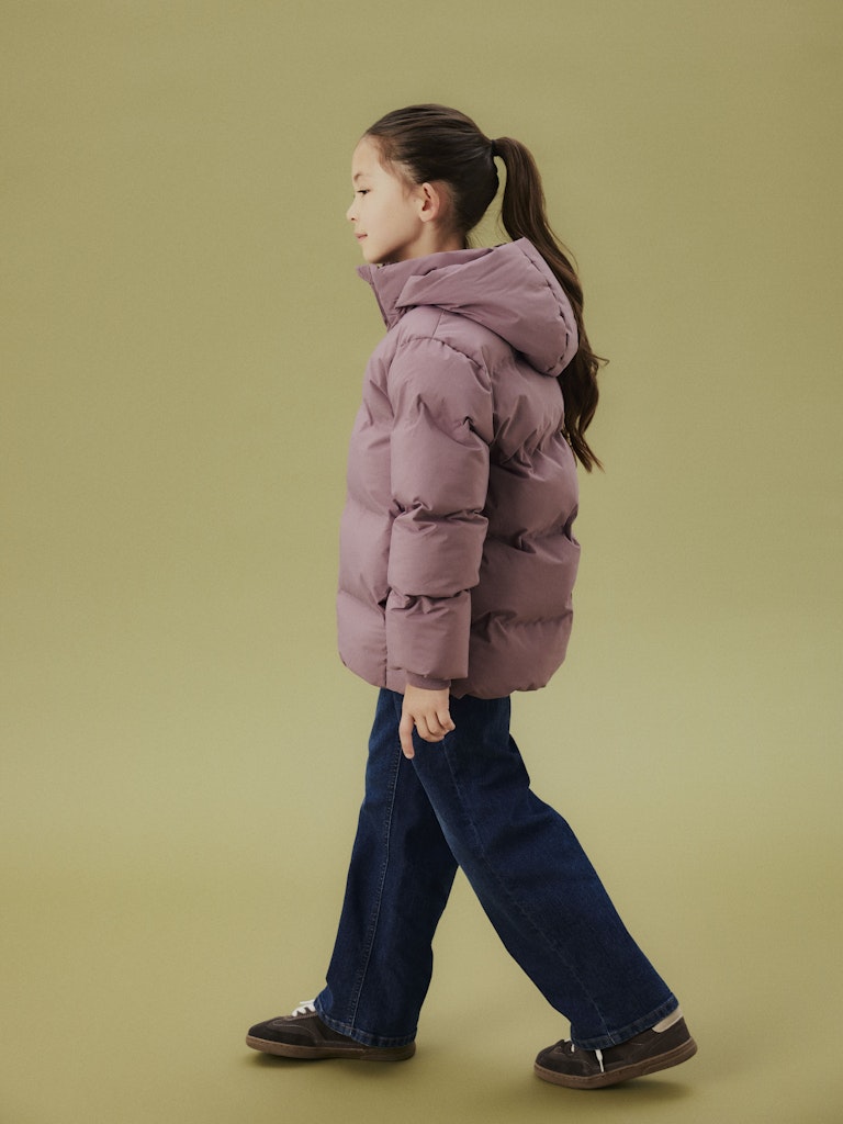 Name it Girls Winter Puffa Jacket - Grape