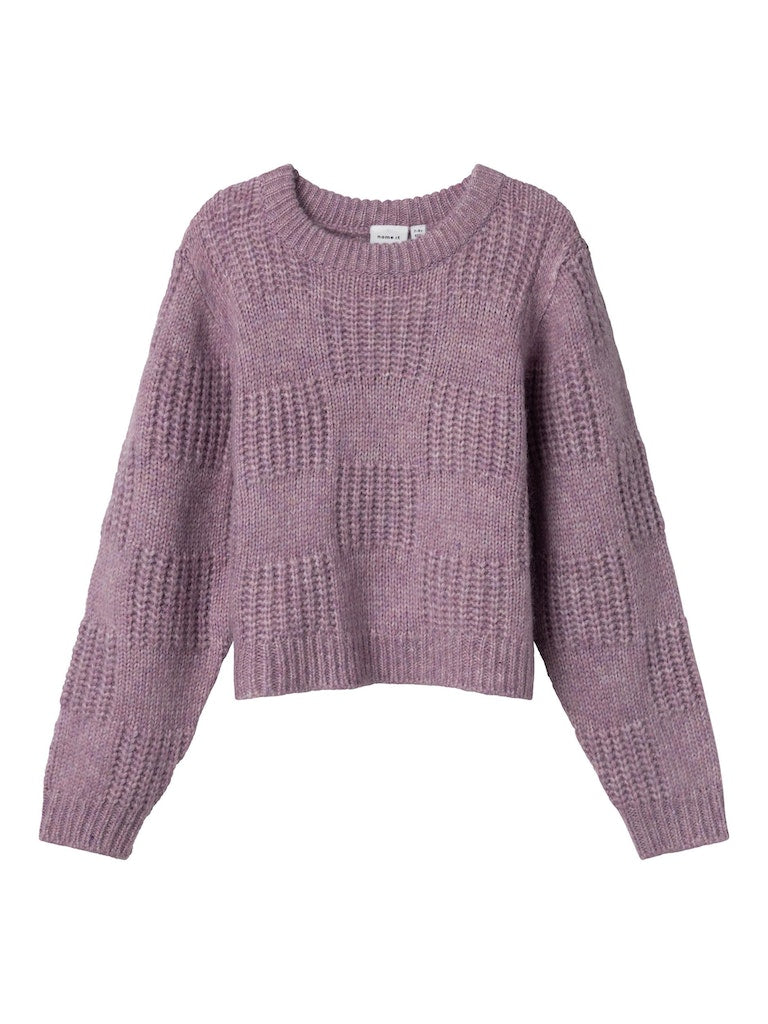 Name it Girls Round-Neck Short Knit Jumper