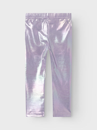 Name It Mini Girls Shiny Leggings