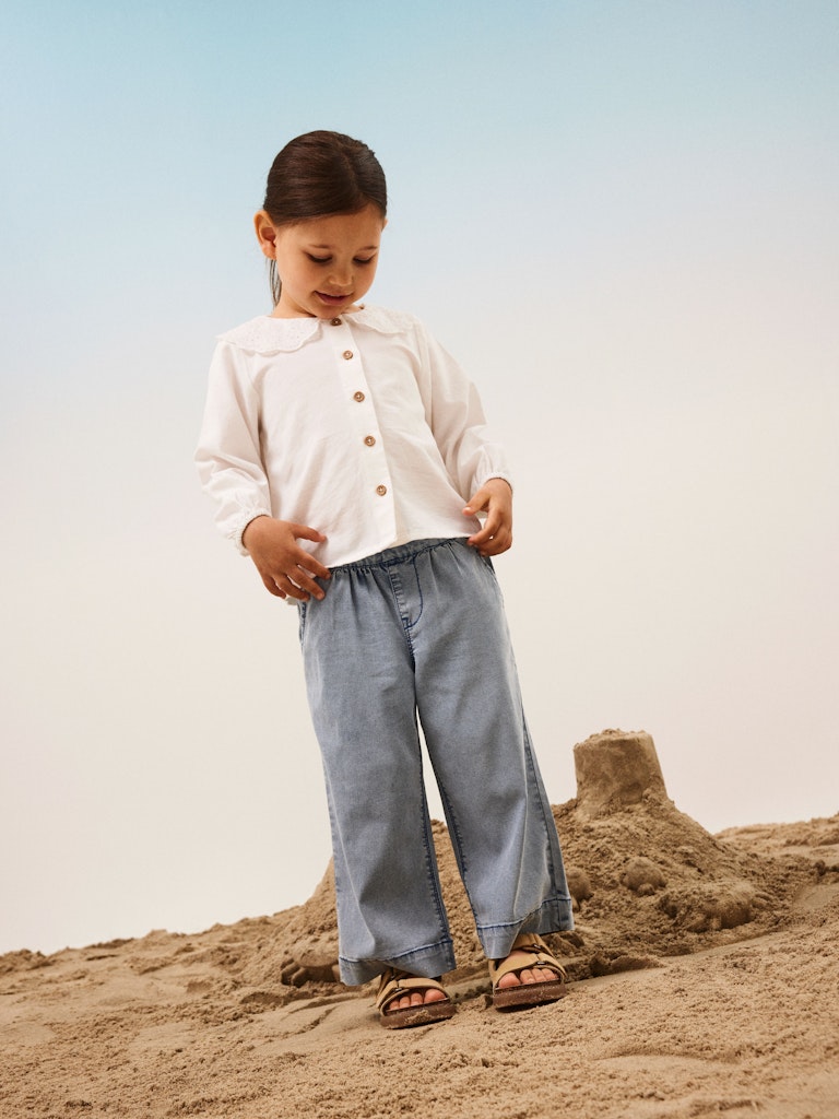 Name it Mini Girl Wide-Leg Soft Jeans