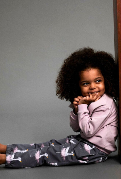 Name it Girls 2-Piece Swan Set - Lilac