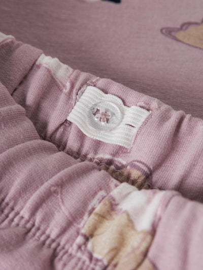 Name it Girls 2-Piece Swan Set - Navy